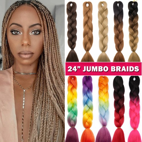 Long jumbo braiding - 24",