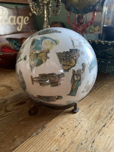 Rare victorian witches ball - ball, on