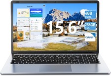 2025 New SGIN Laptop Computer, 15.6 Inch Laptop, 4GB DDR4 256GB SSD , Windows 11