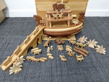 Handmade Wooden Noah’s Ark