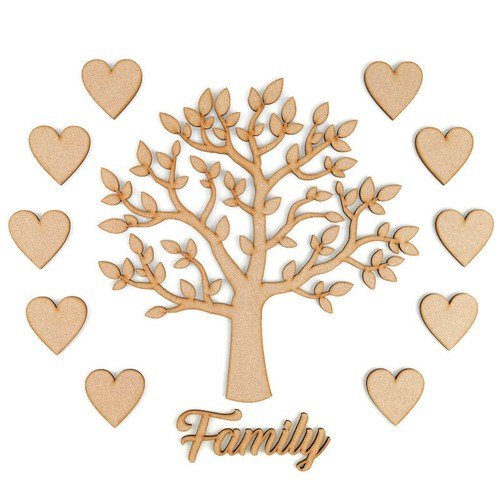 Family tree gift love - love, heart