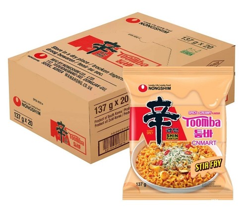 Nongshim toomba spicy creamy - spicy,