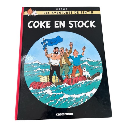 Hergé tintin coke stock - coke,