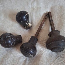 Vintage Bakelite Door Knobs Handles Art Deco Antique 1930's