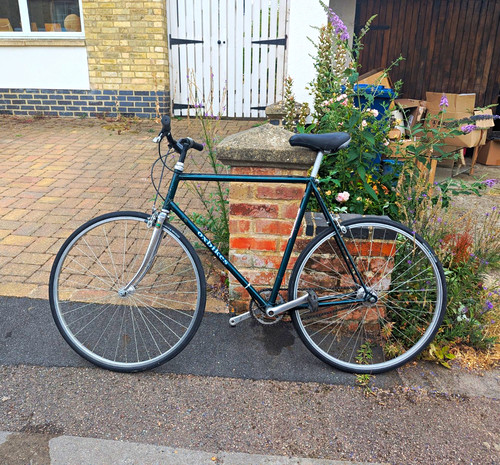 Raleigh 700c hybrid bike green - raleigh,