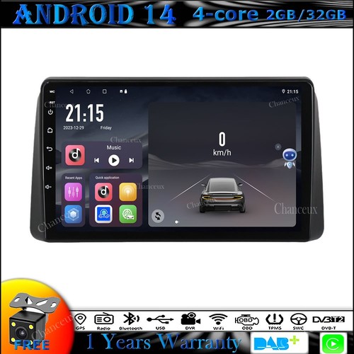 Android head unit radio - 9"android,