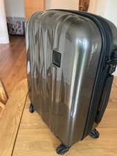 Tripp Pewter Metallic Spinner Cabin Suitcase 54x36x20 