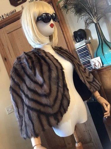 Vintage 40s 50s real fur - vintage,