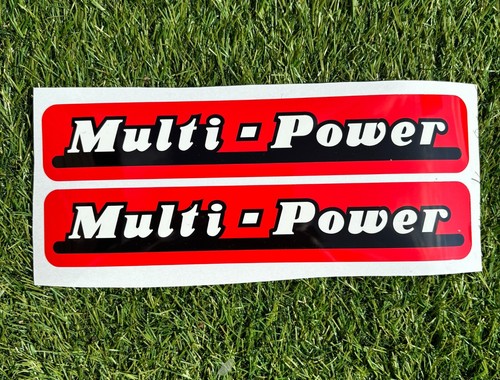 Multi power decal sticker - 2x,