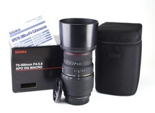 Sigma 70-300mm F4-5.6 APO DG Macro Autofocus Telephoto Zoom Lens Boxed  Pentax