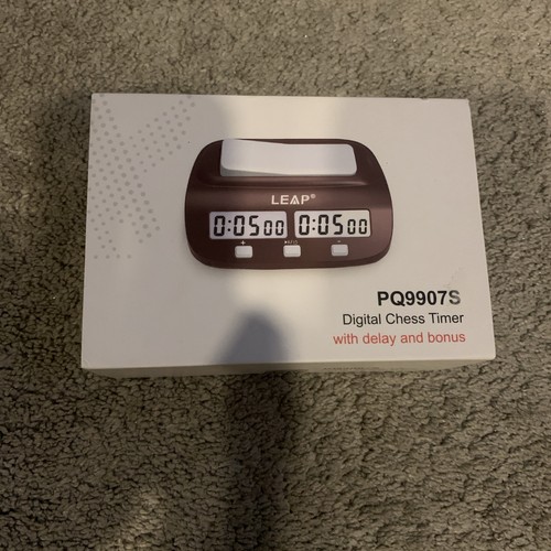 Leap digital chess timer - chess,
