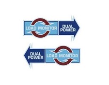 Ford 5000 & 7000 Tractor Load Monitor Dual Power Sticker