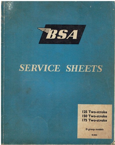 Bsa bantam d5 - bsa, d1