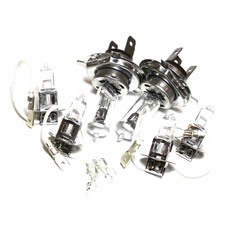 Ford Escort MK7 55w Clear Xenon HID High/Low/Fog/Side Headlight Bulbs Set