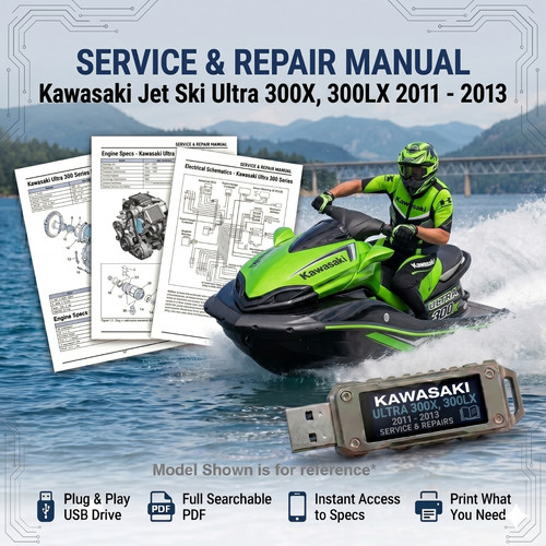 Kawasaki jet ski - jet, 300x