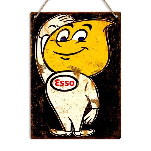 Esso oil drop - drop, 1960s