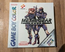 Metal Gear Solid for Nintendo Gameboy Color PAL, Boxed, Complete in Box