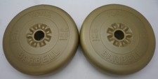 York Barbell Weight Plates x2
