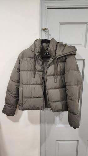 Zara puffer jacket - zara, with
