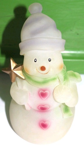 Snowman lights music snow - snowman,