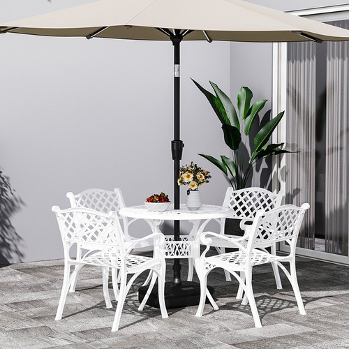 Cast aluminium coffee - coffee, table