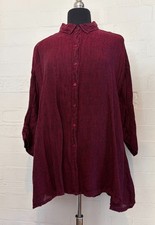 GRIZAS 100% linen flared