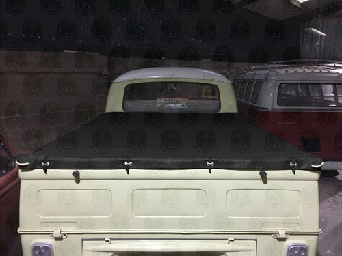 Tonneau canvas cover black - tonneau,