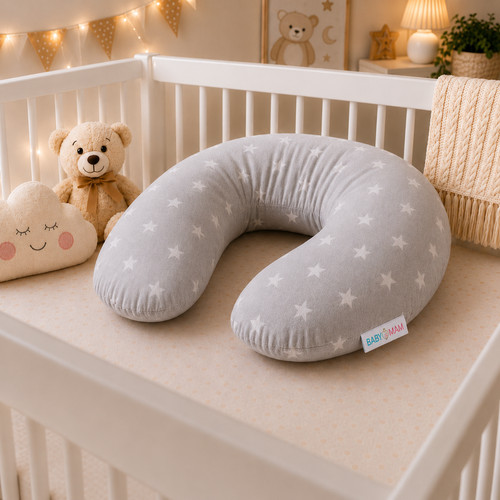 Small white grey baby - small, on