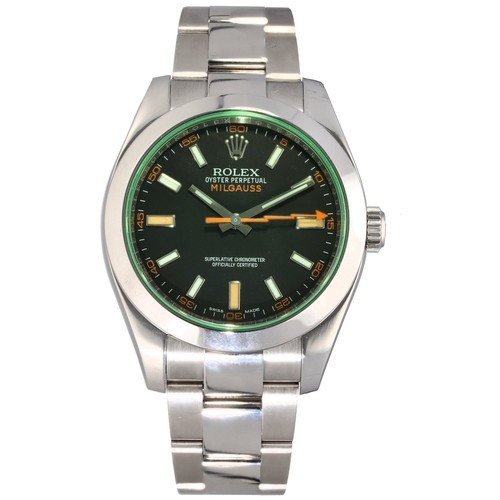 Rolex milgauss men black - rolex,