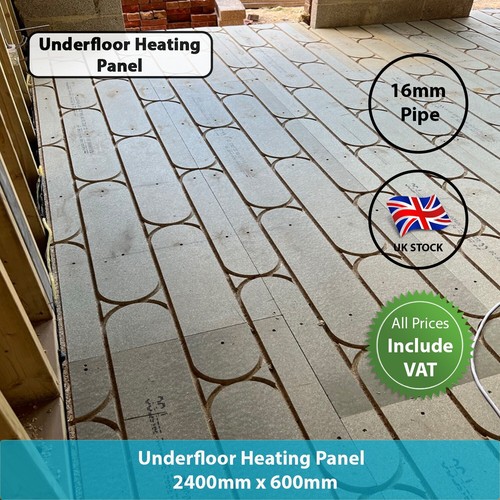 Pre routed underfloor heating - pre,
