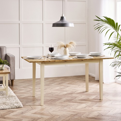 Salcombe oak and cream wooden - and,