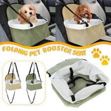 Portable Folding Dog Cat Pet Puppy Car Carrier Booster Seat Safety Bag Basket
