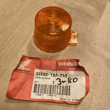 Genuine Honda PA50 PX50 Indicator Signal Lens.  33602-197-710 NOS