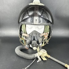RAF Mk1A Helmet, M Type Mask And Tube Bone Dome From Vulcan Bomber