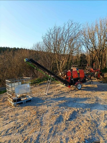 Firewood processor logs - firewood, wood