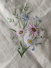 Vintage, hand embroidered