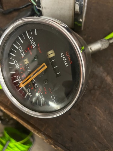 Honda xbr500 speedo tested - xbr500,