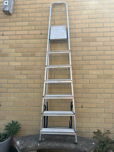 Aluminium folding step - aluminium,