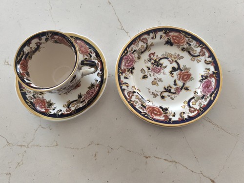 Masons ironstone blue set - masons,