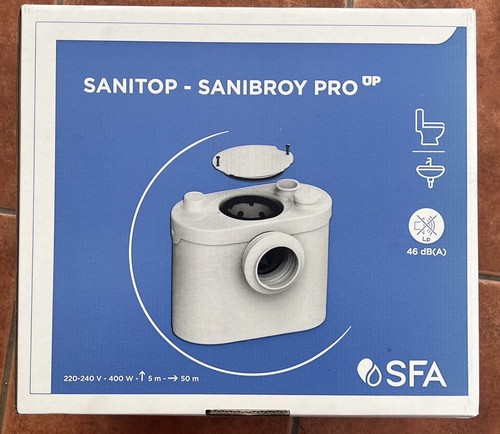 Saniflo sanitop macerator - up,