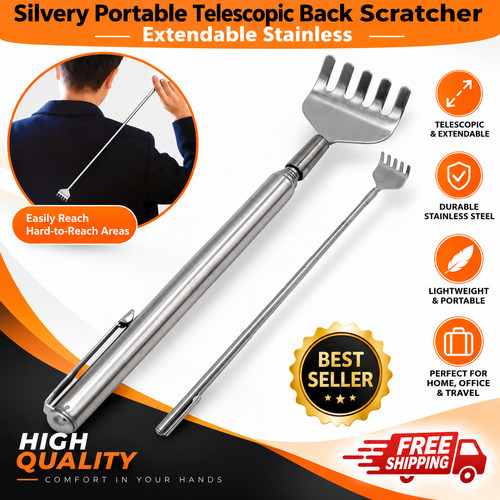 Silvery telescopic back - telescopic,