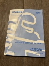 2017 Yamaha YZ250FH Owners