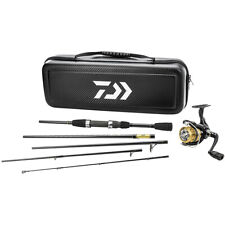Daiwa Carbon Case Travel Spinning Rod and Reel Combo Kit