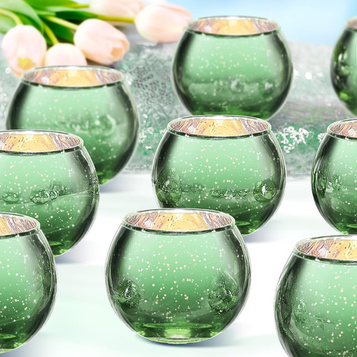 Pcs green tealight candle - 24,