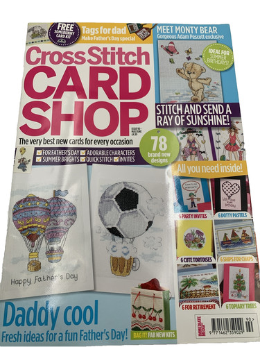 Cross stitch card shop - cross, uk