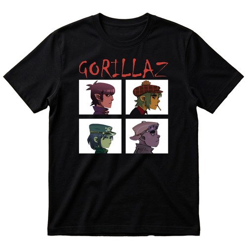 Gorillaz band graphic - graphic, t-shirt