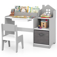 COSTWAY Kids Study Desk and