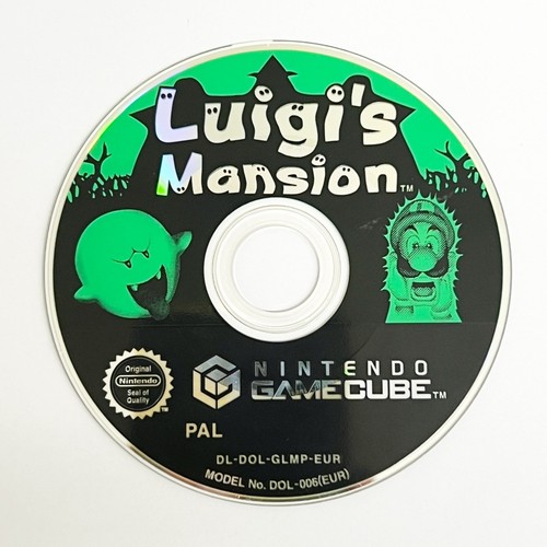Luigi mansion gamecube game - mansion,