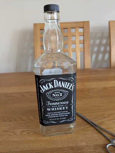 Glass bottle magic jack - glass,