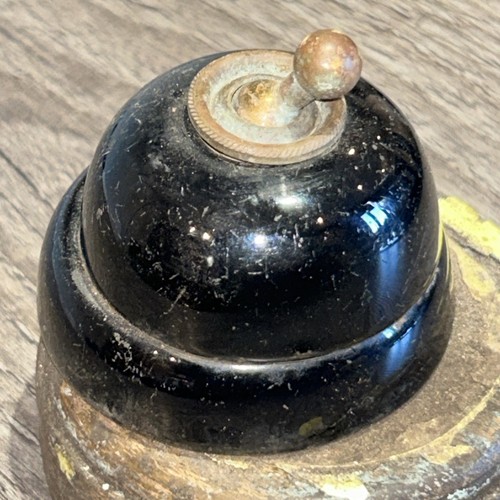 Vintage black glazed ceramic - , 1